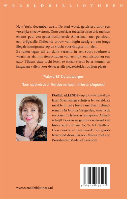Achterkant van De winter voorbij