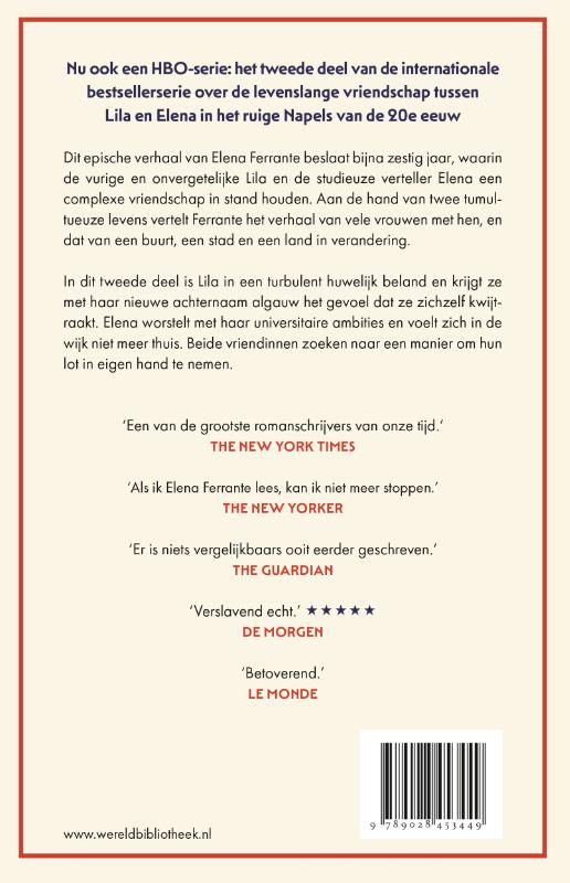 Achterkant van De nieuwe achternaam