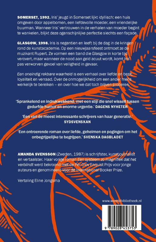 Achterkant van Een oneindig rekbare waarheid