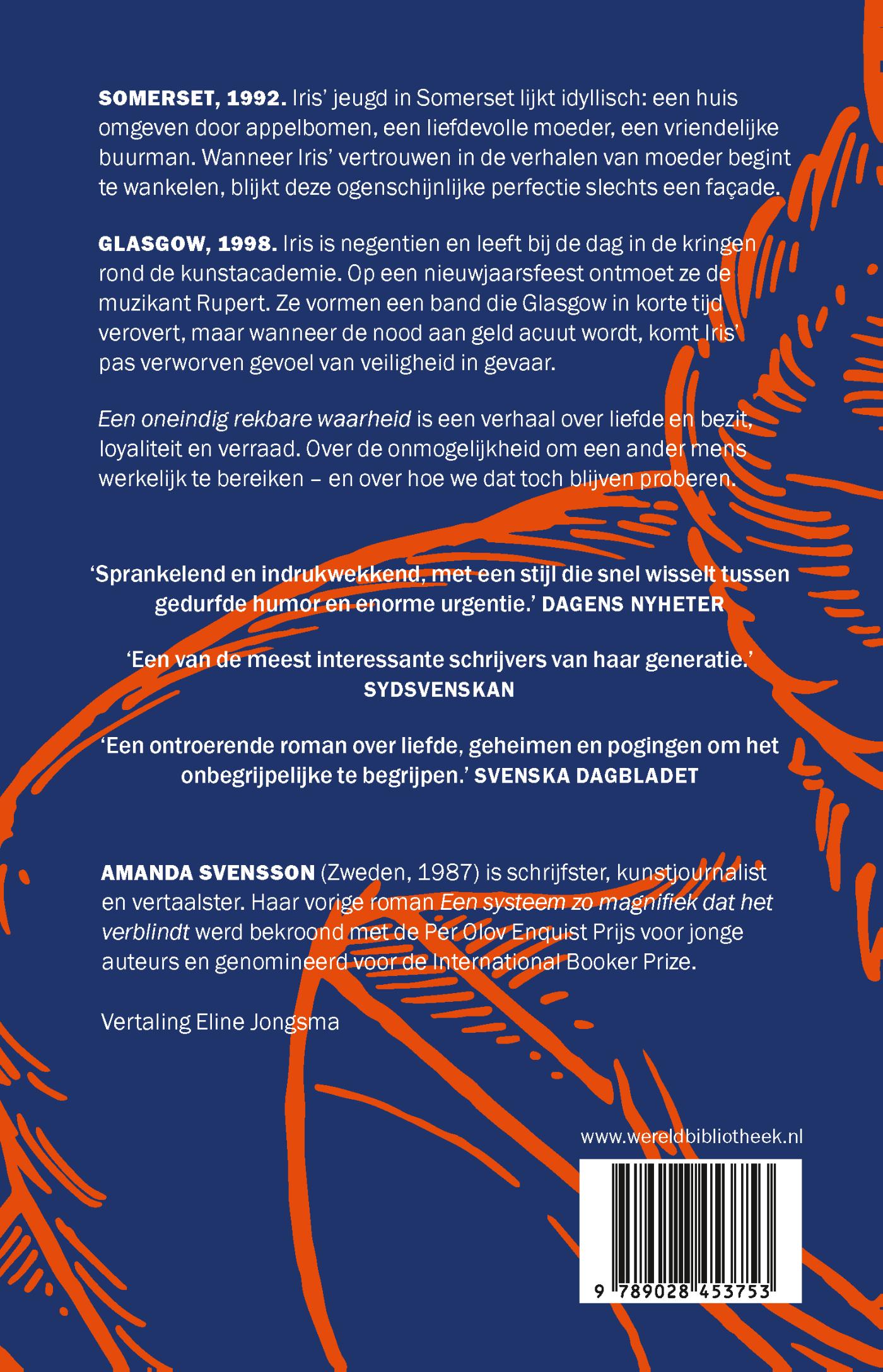Achterkant van Een oneindig rekbare waarheid