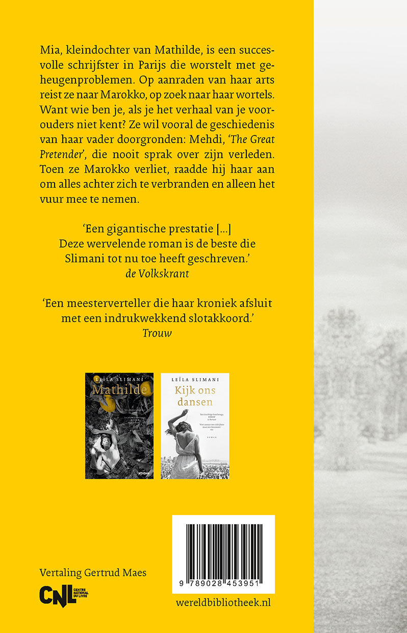 Achterkant van Neem het vuur mee