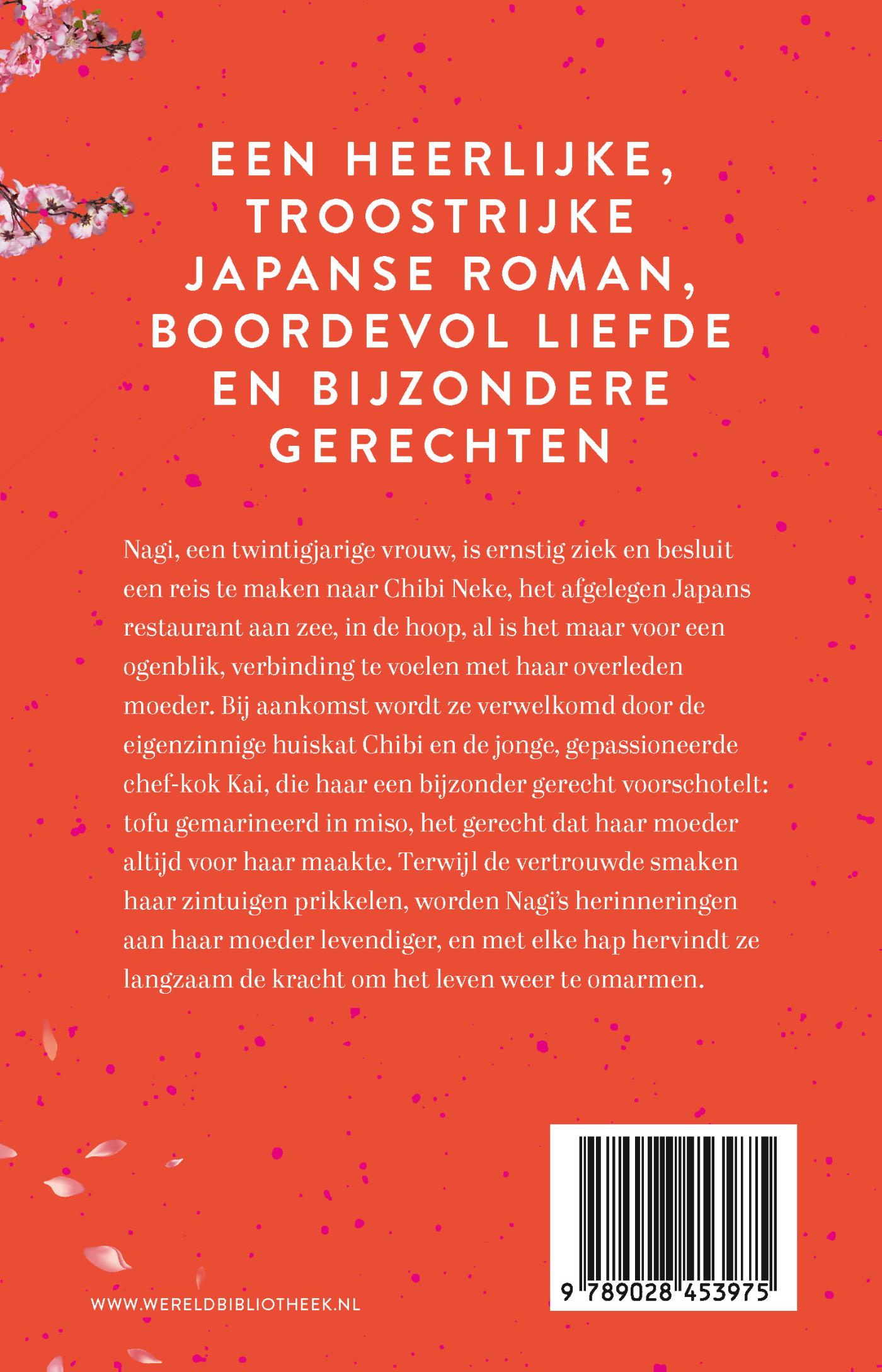 Achterkant van De magie van het Japanse restaurant