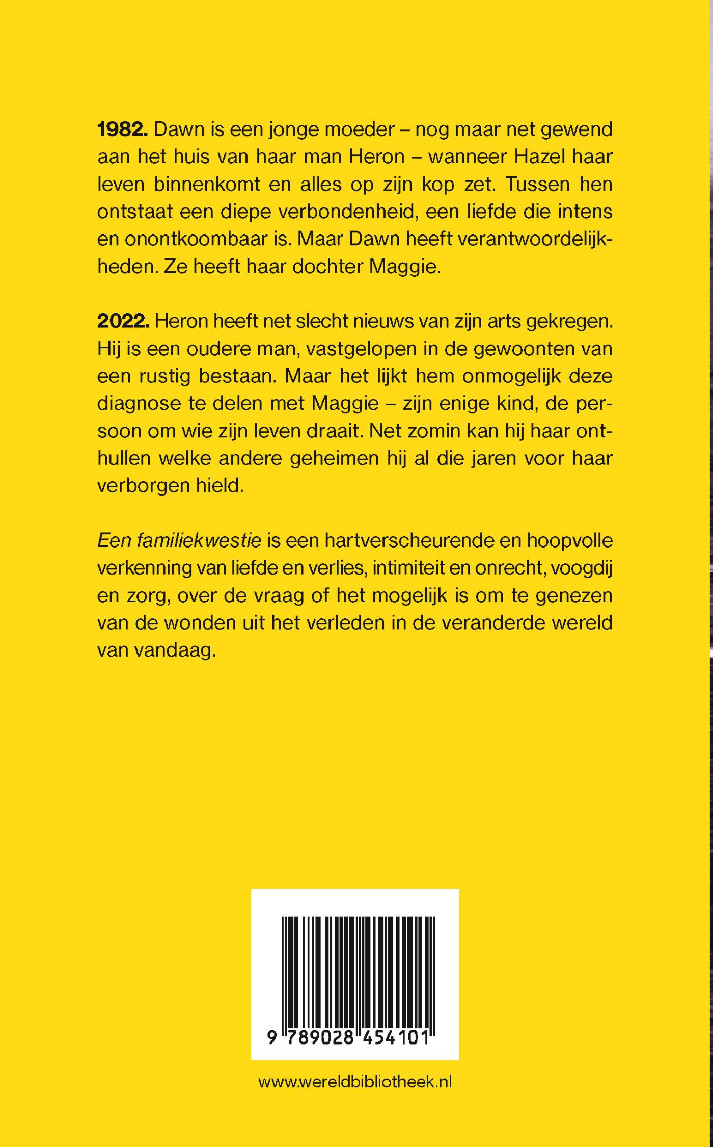 Achterkant van Een familiekwestie