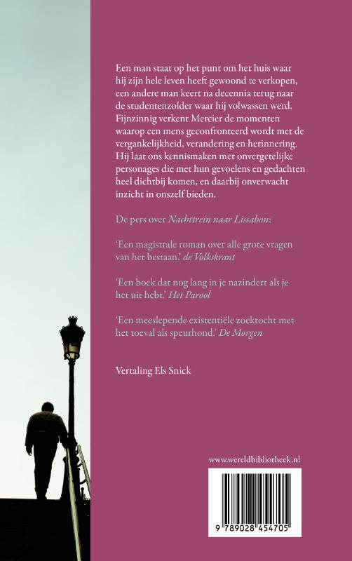 Achterkant van De stroom van tijd