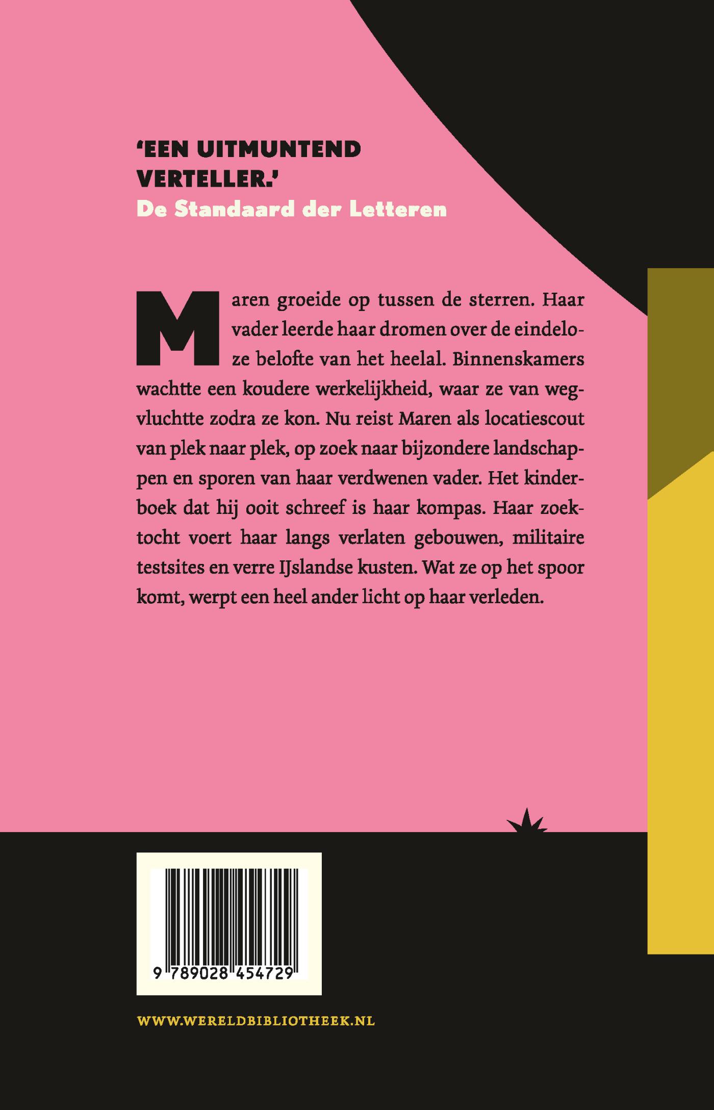 Achterkant van De eerste vrouw op de maan