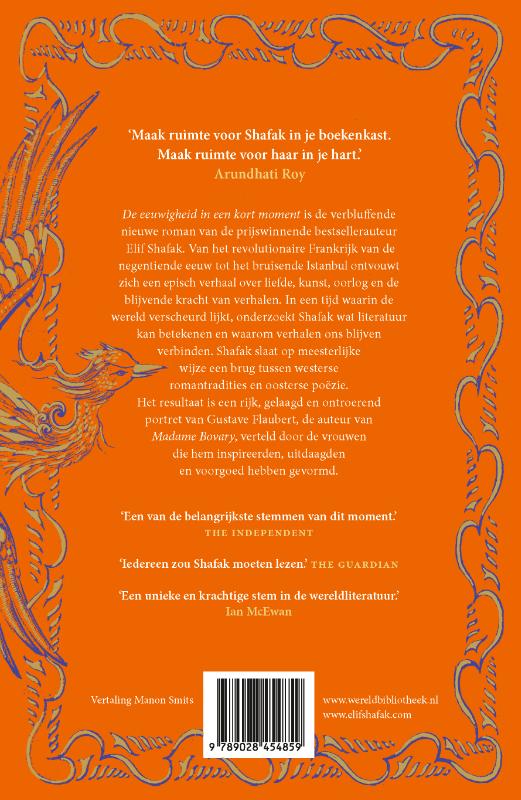 Achterkant van De eeuwigheid in een kort moment