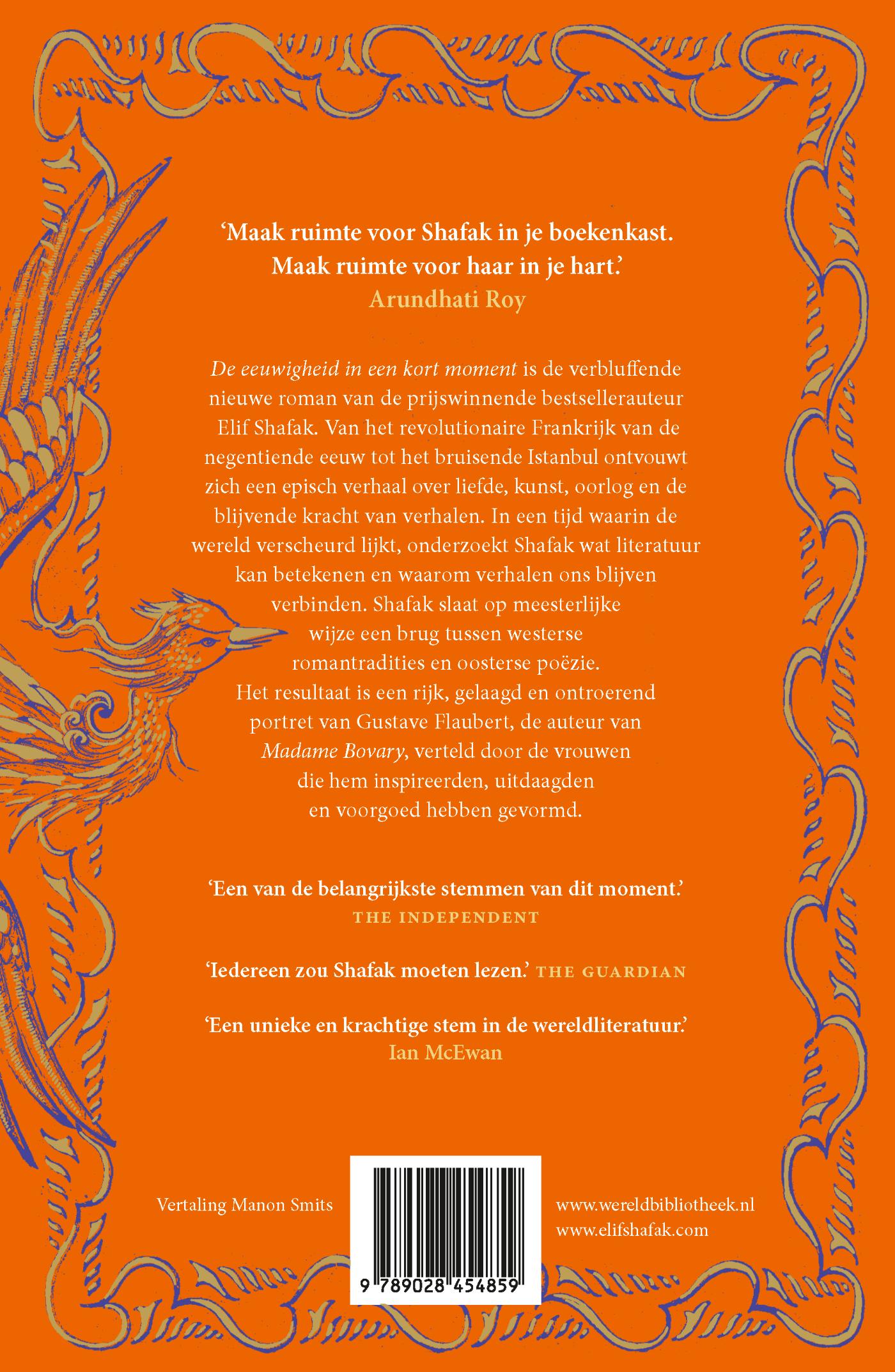 Achterkant van De eeuwigheid in een kort moment