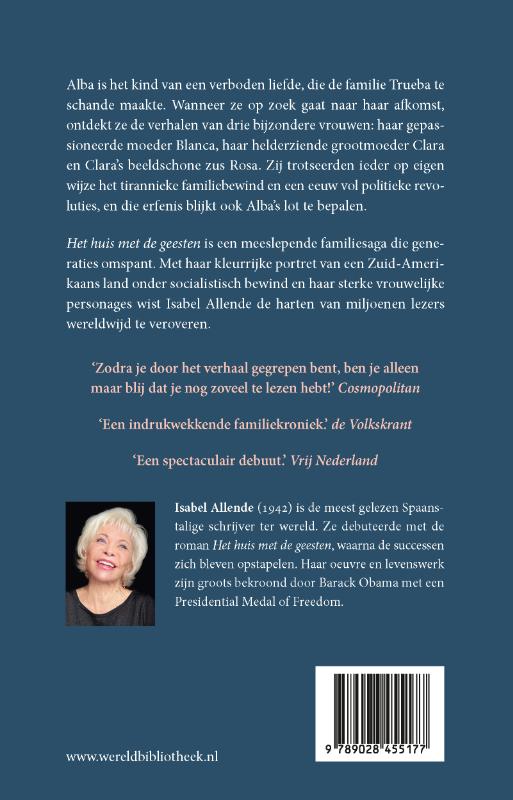 Achterkant van Het huis met de geesten