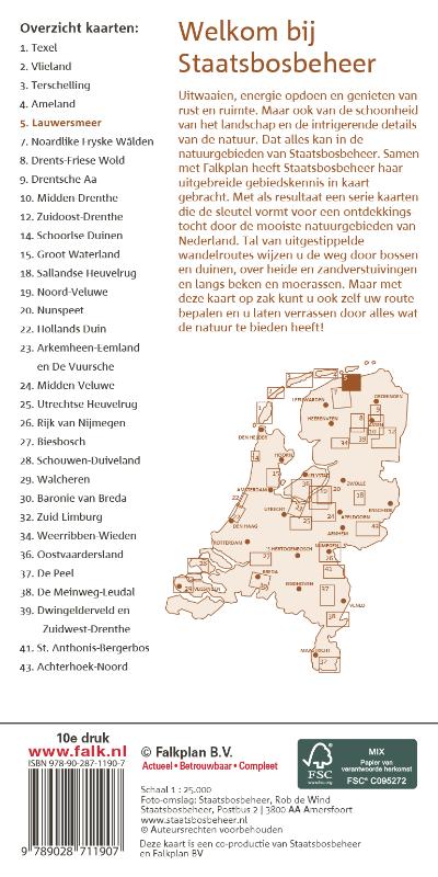 Achterkant van Lauwersmeer SBB 5
