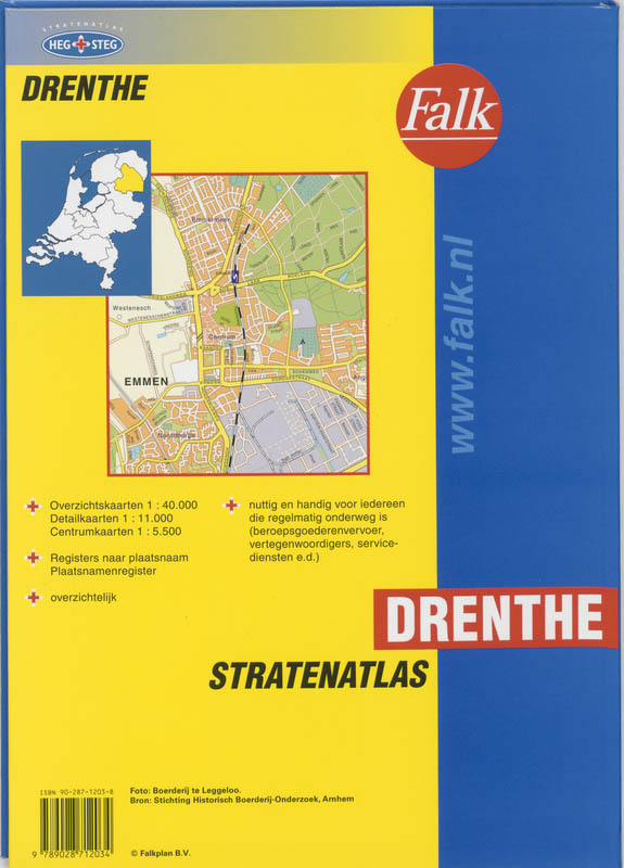 Achterkant van Drenthe