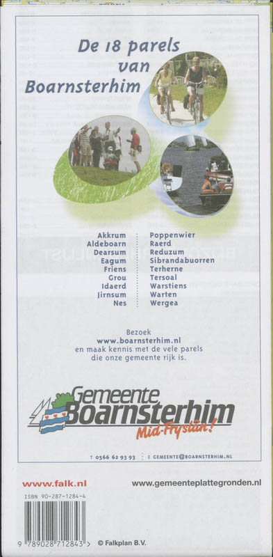 Achterkant van Boarnsterhim plattegrond