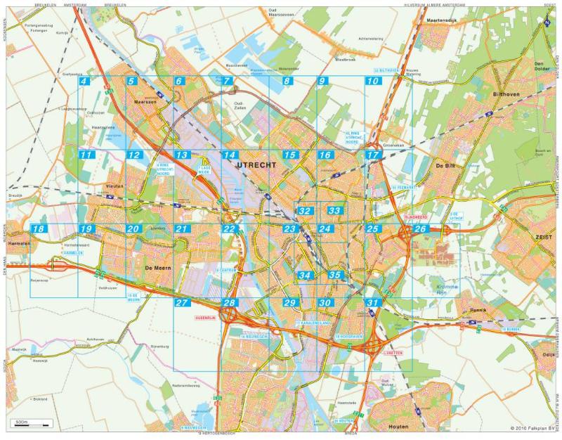 Achterkant van Easy city Utrecht