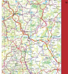 Achterkant van Routiq Belgie / Luxemburg tab map