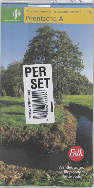 Achterkant van Drentsche A 9 SBB set 5 ex