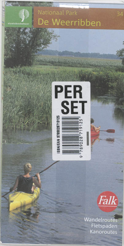 Achterkant van Weerribben 34 SBB set 5 ex