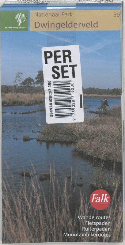 Achterkant van Dwingelerveld Ruinen 39 SBB set 5 ex