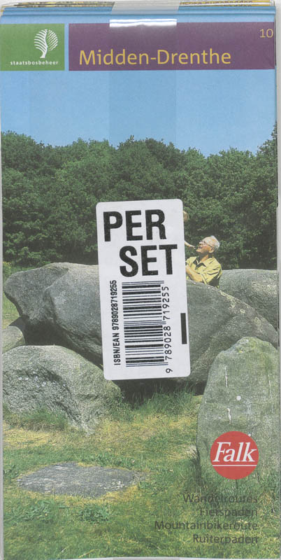 Achterkant van Midden-Drenthe 10 SBB set 5 ex