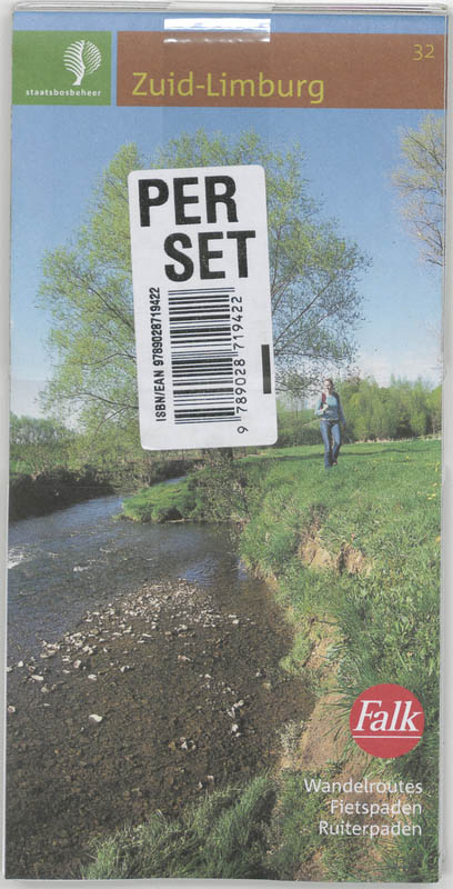 Achterkant van Zuid Limburg 32 SBB set 5 ex
