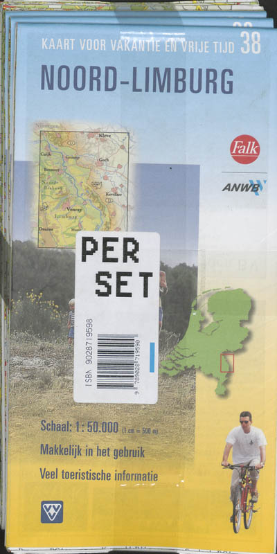 Achterkant van Noord-Limburg 38 KVVT set 5 ex