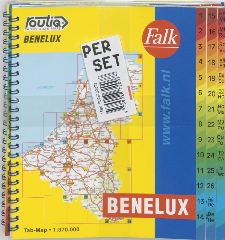 Achterkant van Benelux Routiq Tab set 5 ex