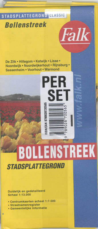 Achterkant van Bollenstreek set 5 ex