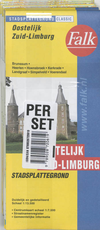 Achterkant van Oostelijk Zuid-Limburg set 5 ex