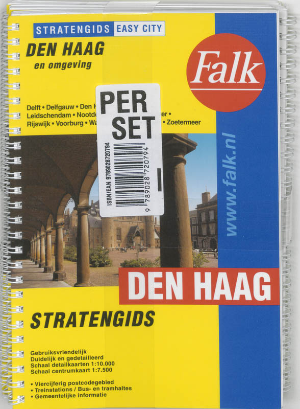 Achterkant van Den Haag Easy City set 5 ex