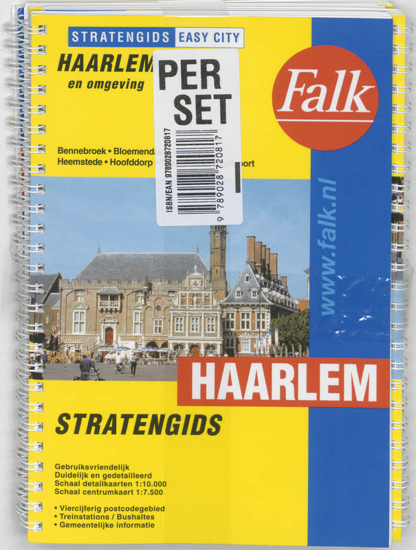 Achterkant van Haarlem Easy city set 5 ex