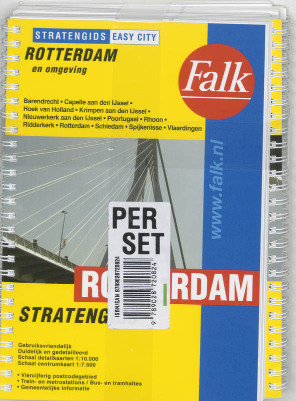 Achterkant van Rotterdam Easy City set 5 ex