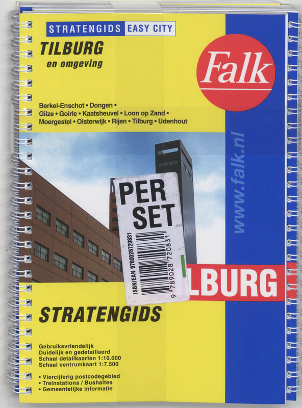 Achterkant van Tilburg Easy City set 5 ex
