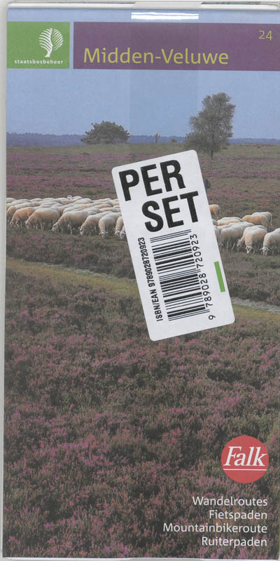 Achterkant van Midden-Veluwe 24 SBB set 5 ex
