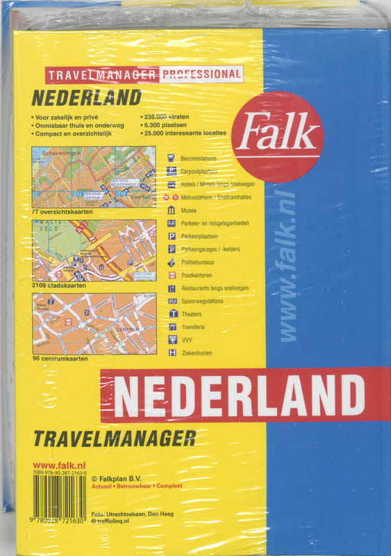 Achterkant van Travelmanager Nederland