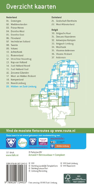 Achterkant van Midden-en Zuid-Limburg