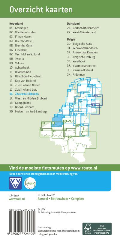 Achterkant van Zeeuwse Eilanden