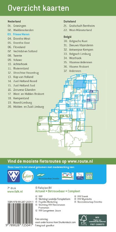Achterkant van Friese Meren