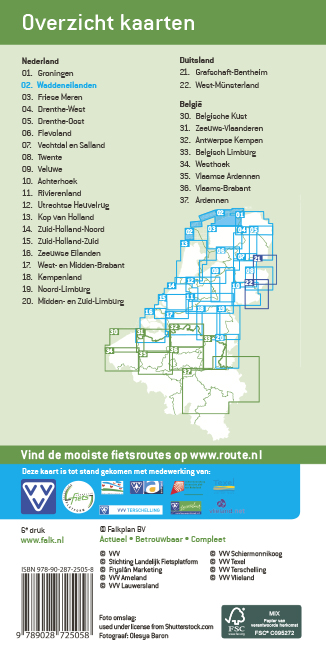 Achterkant van Waddeneilanden