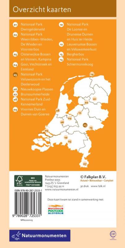 Achterkant van Nationaal Park Veluwezoom en Deelerwoud