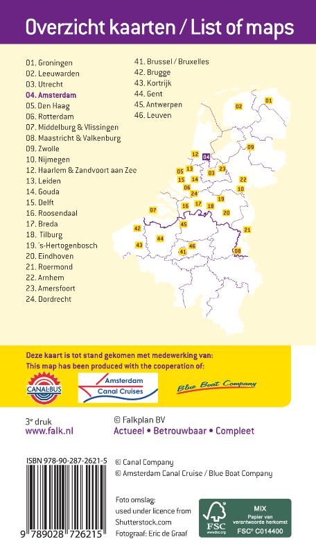 Achterkant van Amsterdam