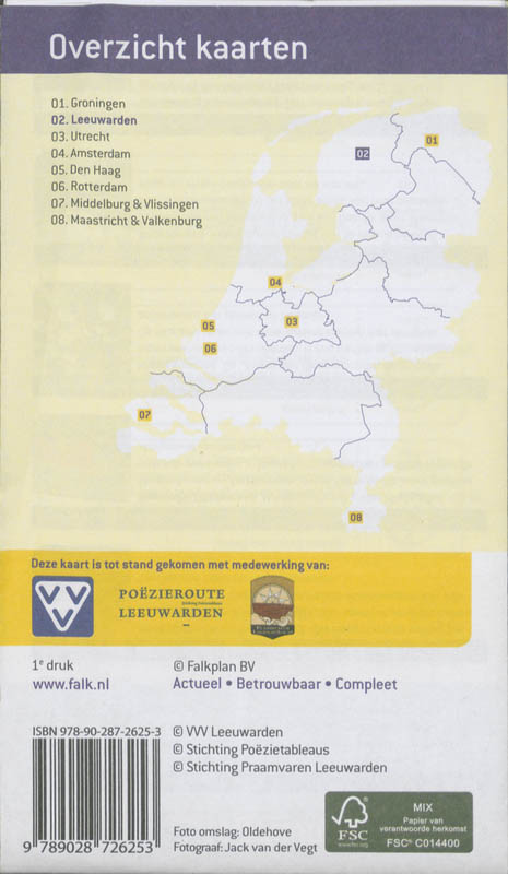 Achterkant van Leeuwarden