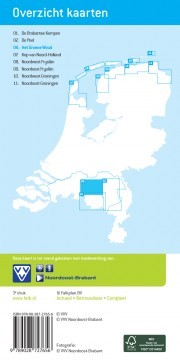 Achterkant van Falk VVV wandelkaart 06 Het Groene Woud