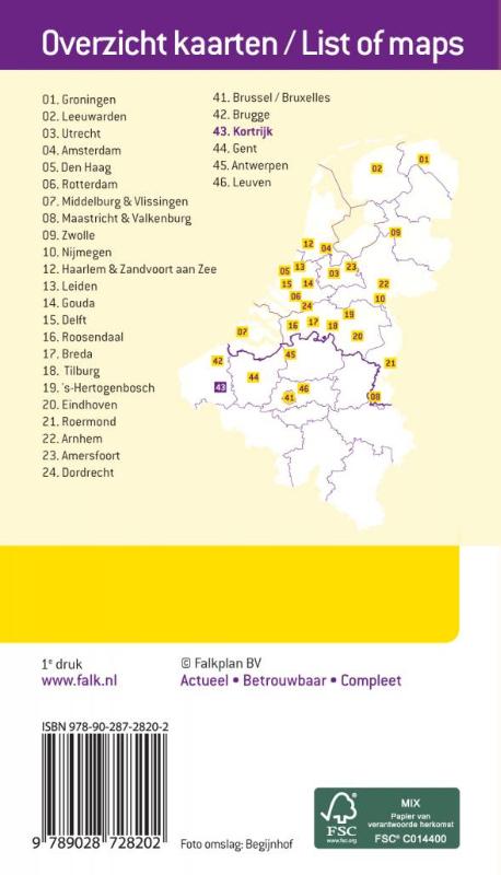 Achterkant van Kortrijk