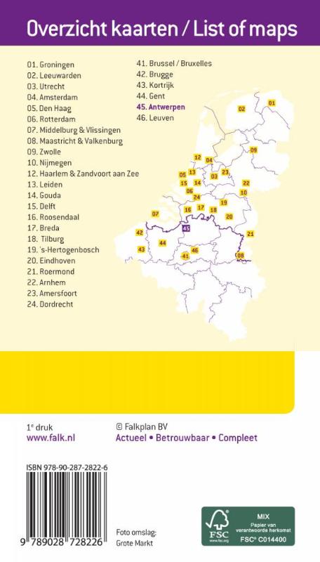 Achterkant van Antwerpen
