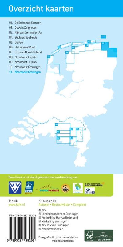 Achterkant van Noordoost Groningen