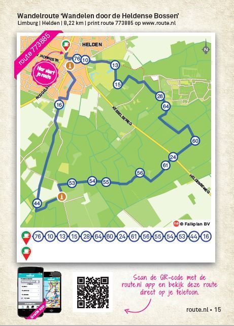 Achterkant van Groots genieten in Limburg