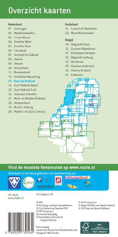 Achterkant van Kop van Holland
