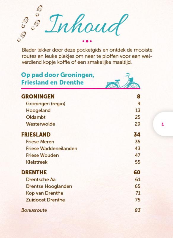 Achterkant van Groots Genieten in Noord Nederland