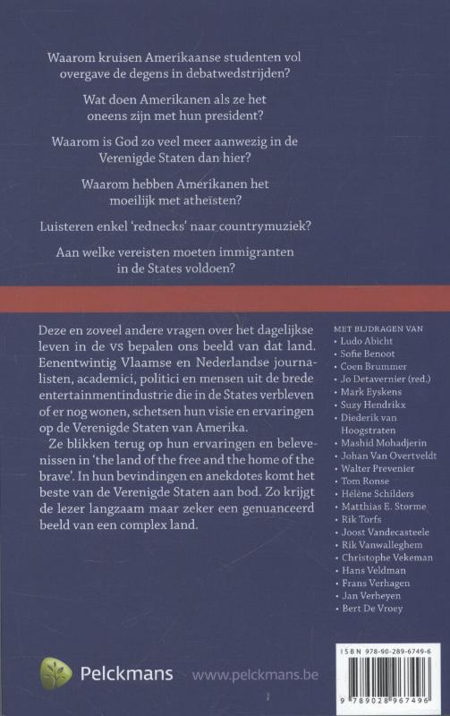 Achterkant van Mijn Amerika