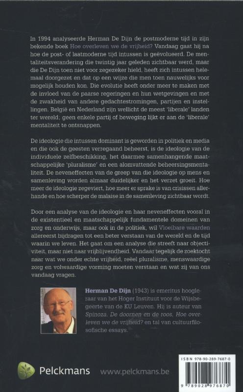 Achterkant van Vloeibare waarden