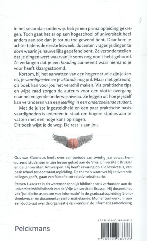 Achterkant van Goed begonnen ...