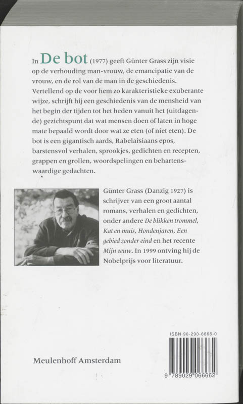 Achterkant van De bot